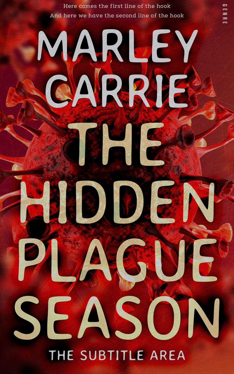 2D view of Premade Medical Book Cover - Dark Tan