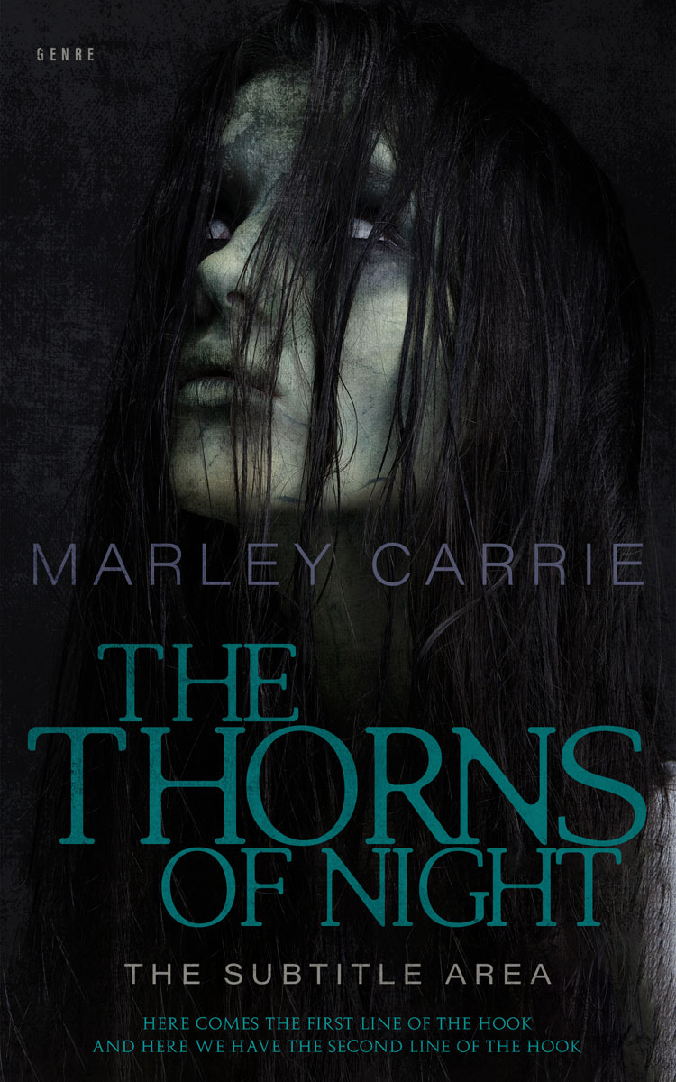 2D view of Premade Horror Book Cover - Woodsmoke