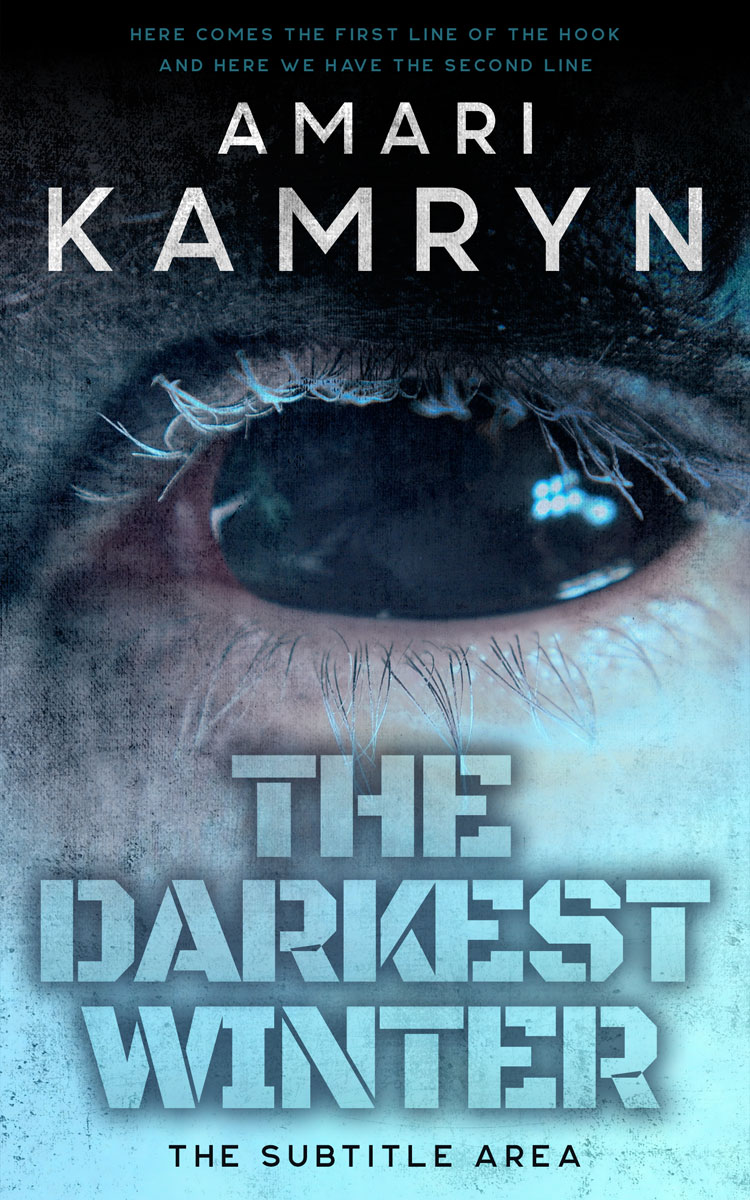 2D view of Premade Horror Book Cover - Mirage