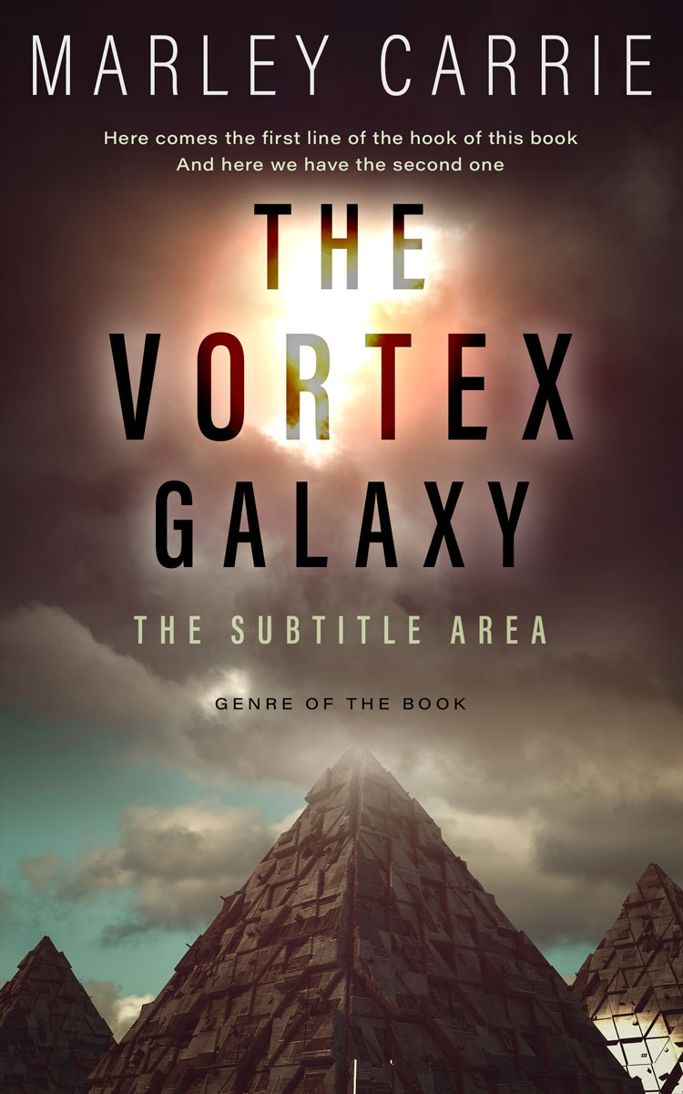 2D view of Premade Science Fiction Book Cover - Woody Brown