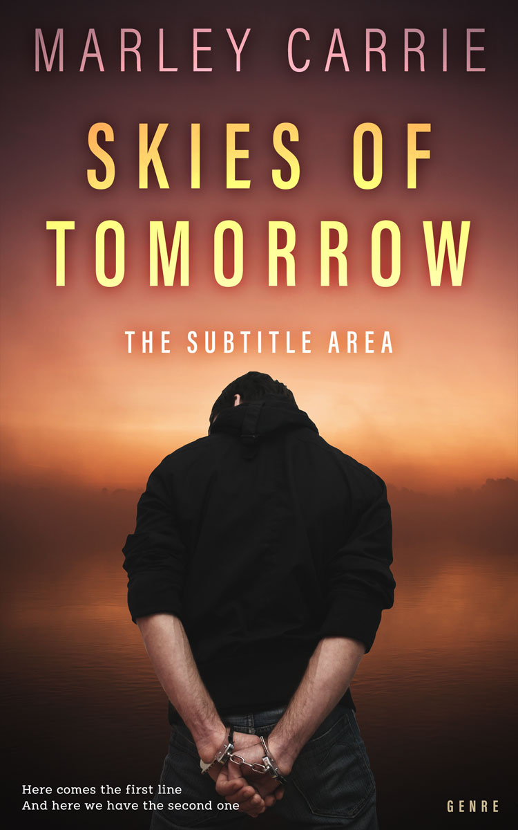 2D view of Premade Mystery & Thriller & Suspense Book Cover - Cocoa Brown