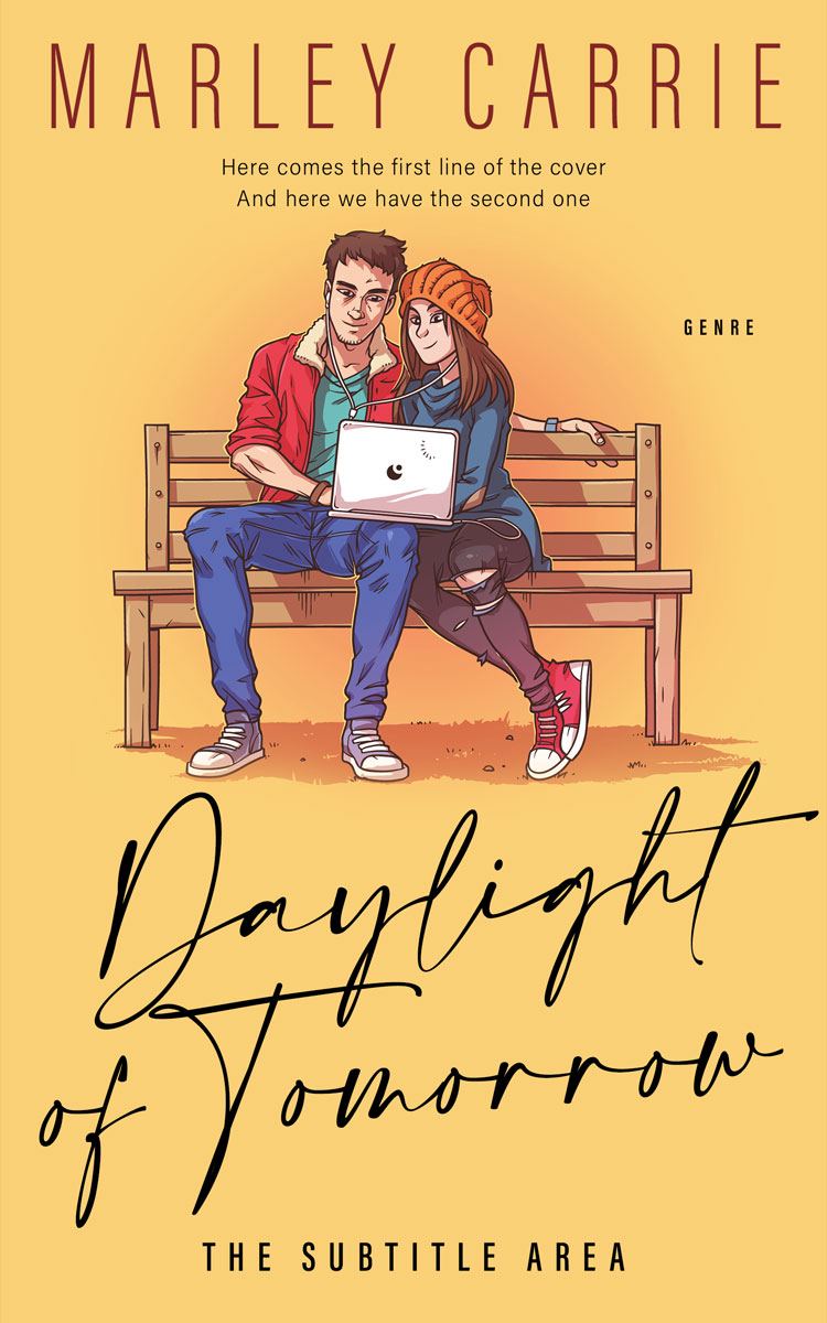 2D view of Premade Teen & Young Adult Book Cover - Rajah