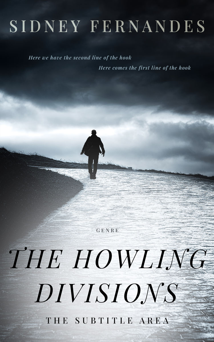 2D view of Premade Mystery & Thriller & Suspense Book Cover - Ghost