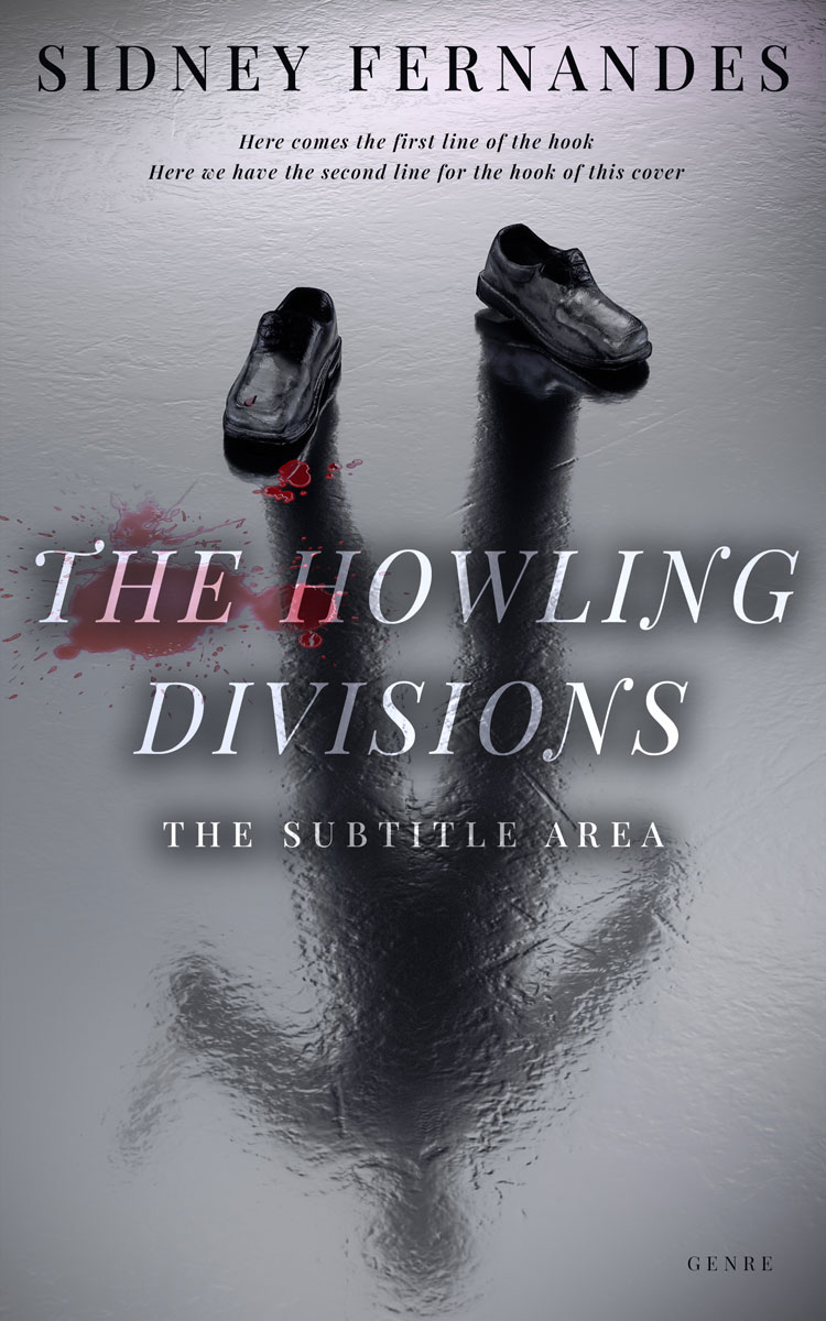 2D view of Premade Mystery & Thriller & Suspense Book Cover - Oslo Gray