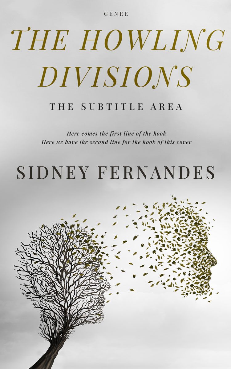 2D view of Premade Religion & Spirituality Book Cover - Quill Gray