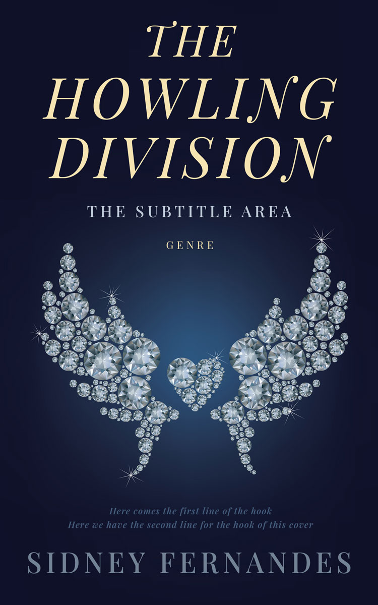 2D view of Premade Abstract Book Cover - Big Stone