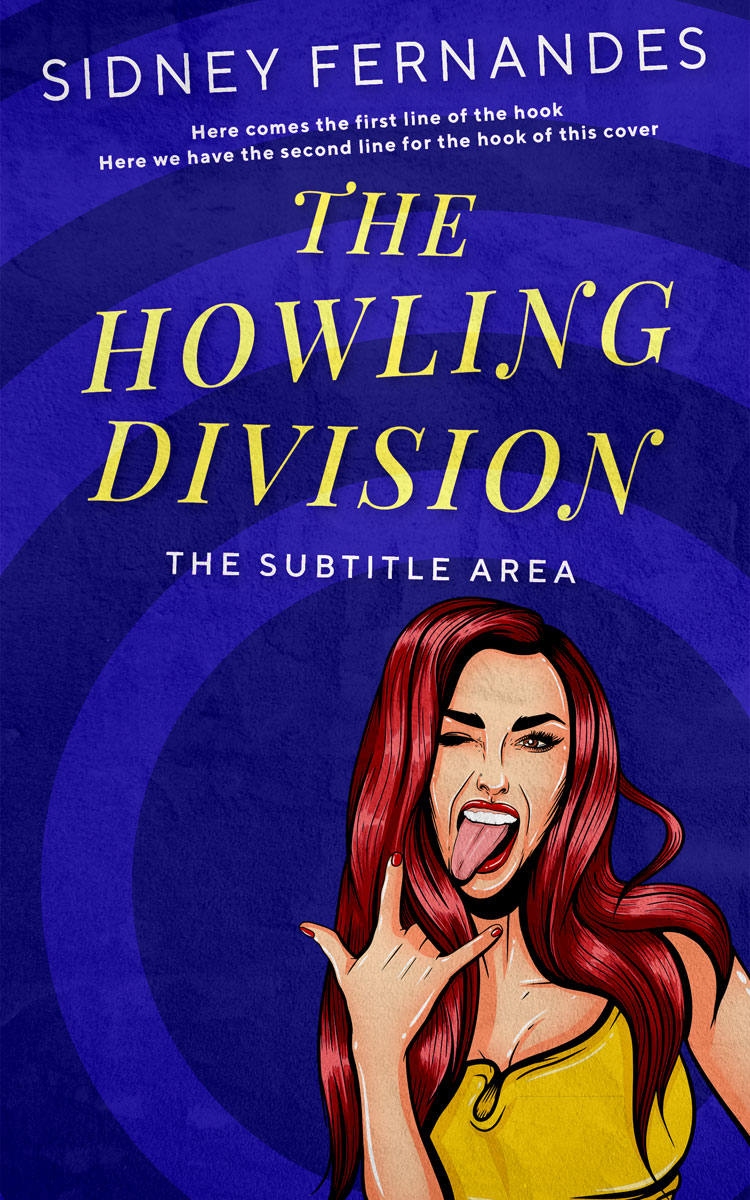 2D view of Premade Chick Lit Book Cover - Deep Koamaru