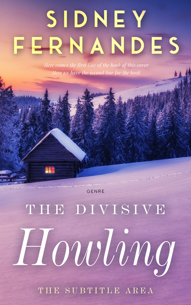 2D view of Premade Literary Fiction Book Cover - Bouquet