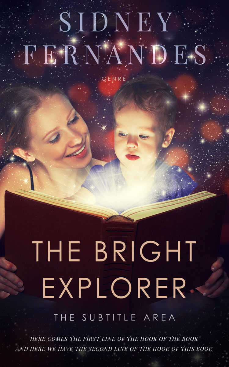 2D view of Premade Children's Book Cover - Cameo