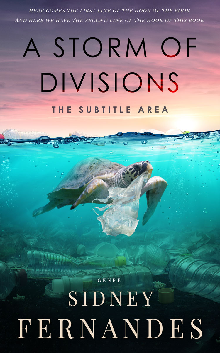 2D view of Premade Environment & Ecology Book Cover - Clam Shell