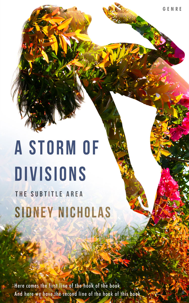 2D view of Premade Health & Mind & Body Book Cover - Mikado