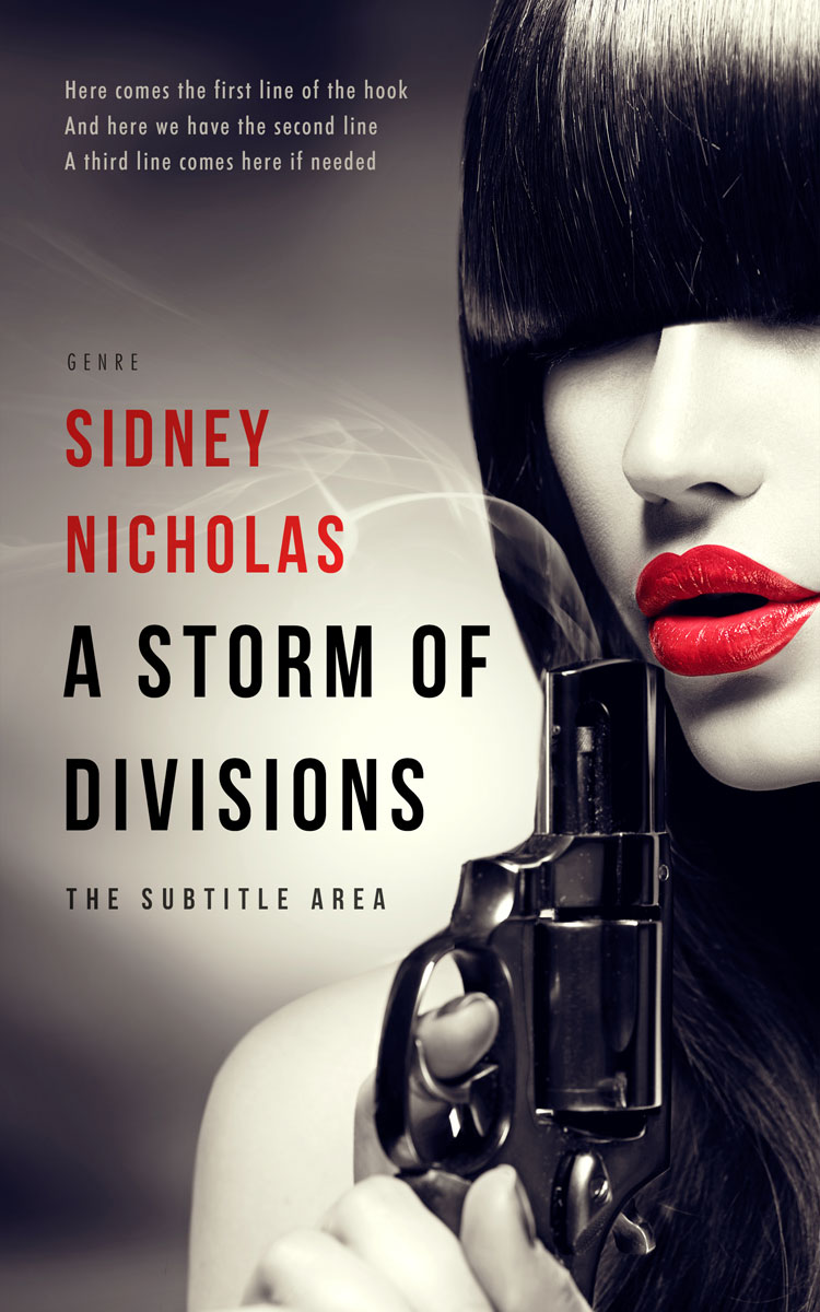 2D view of Premade Mystery & Thriller & Suspense Book Cover - Wafer