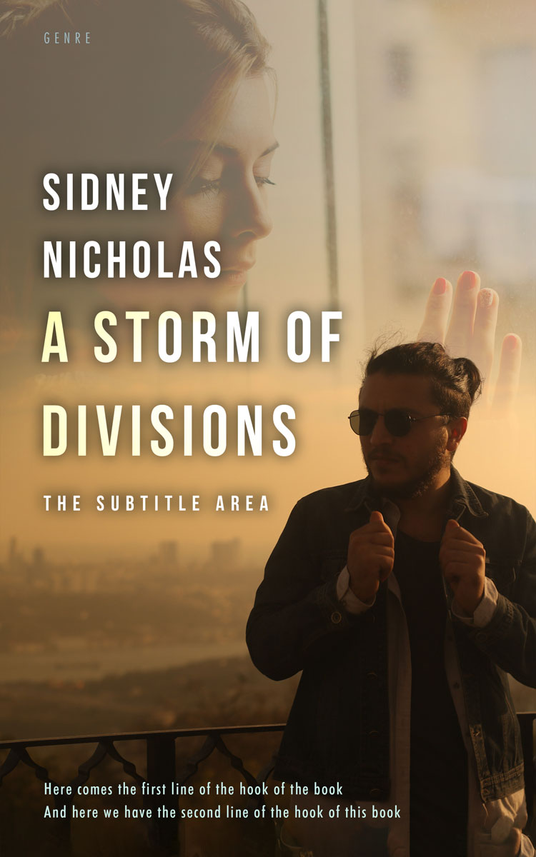 2D view of Premade Teen & Young Adult Book Cover - Lisbon Brown