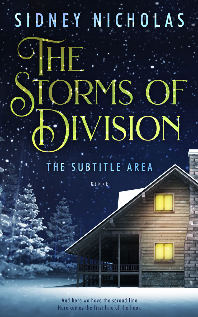 2D view of Premade Literary Fiction Book Cover - Mirage