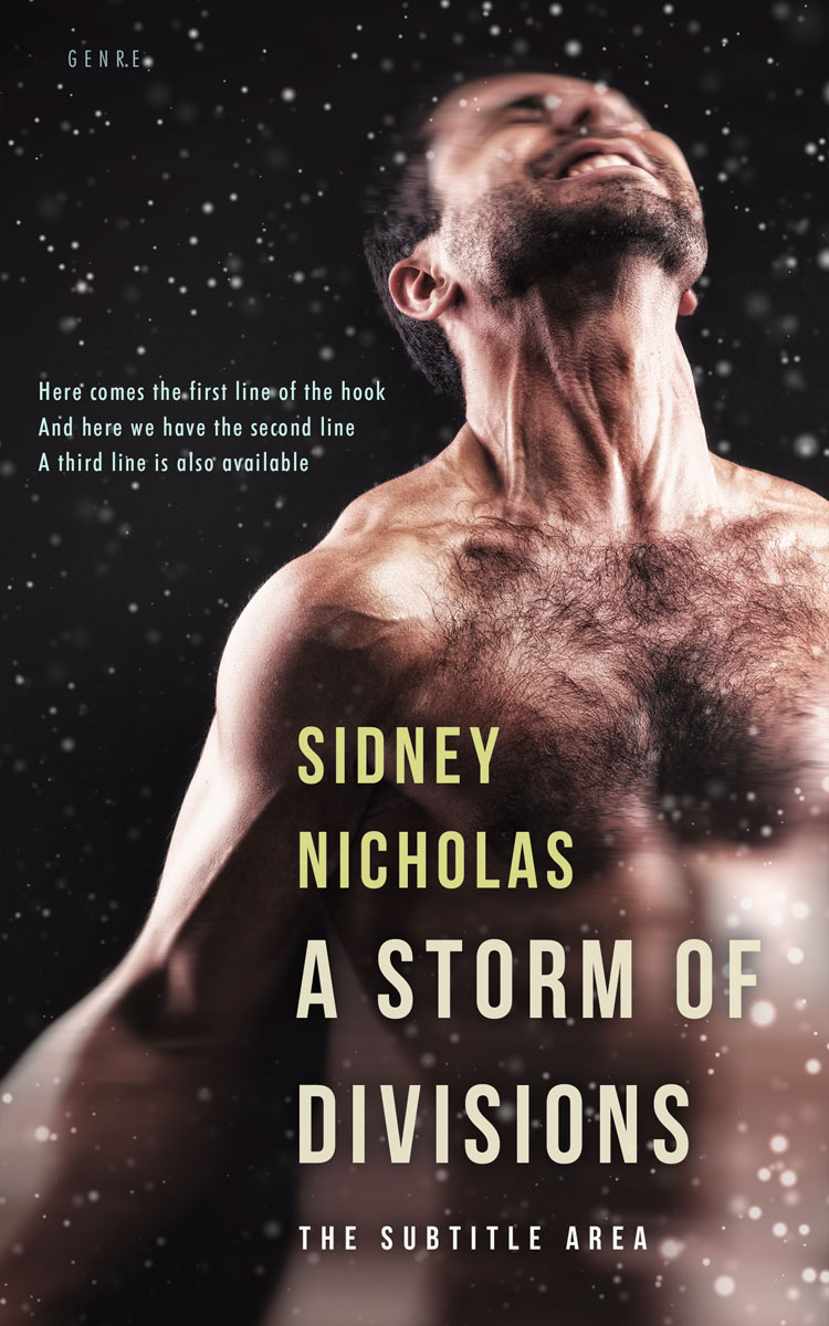 2D view of Premade Erotica Book Cover - Rodeo Dust