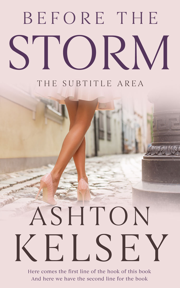 2D view of Premade Erotica Book Cover - Wafer