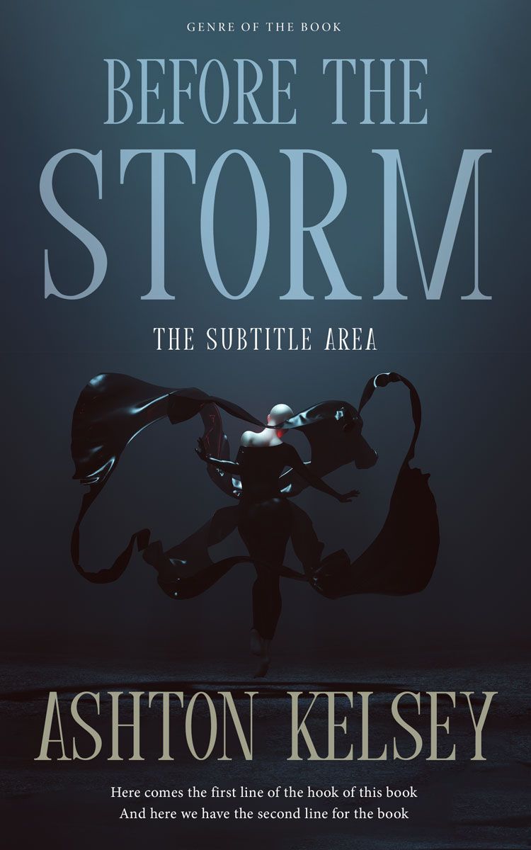 2D view of Premade Erotica Book Cover - Charade