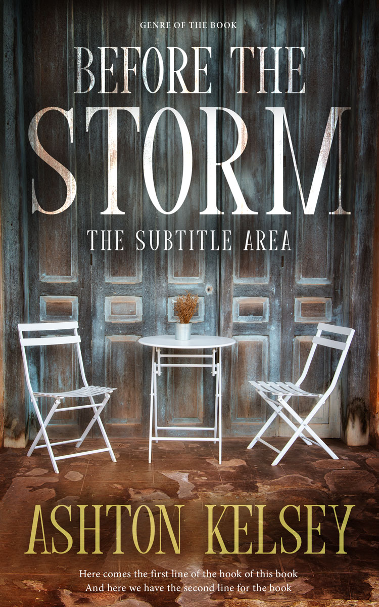 2D view of Premade Romance Book Cover - Armadillo