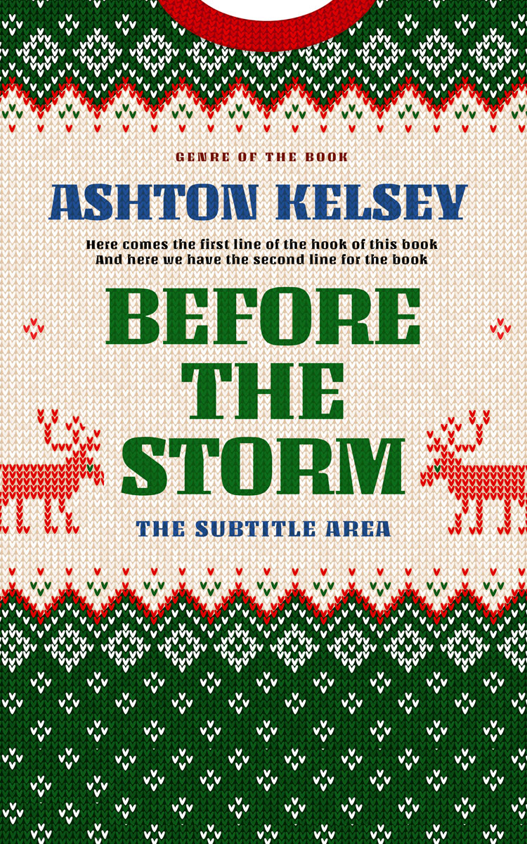 2D view of Premade Literary Fiction Book Cover - Parsley