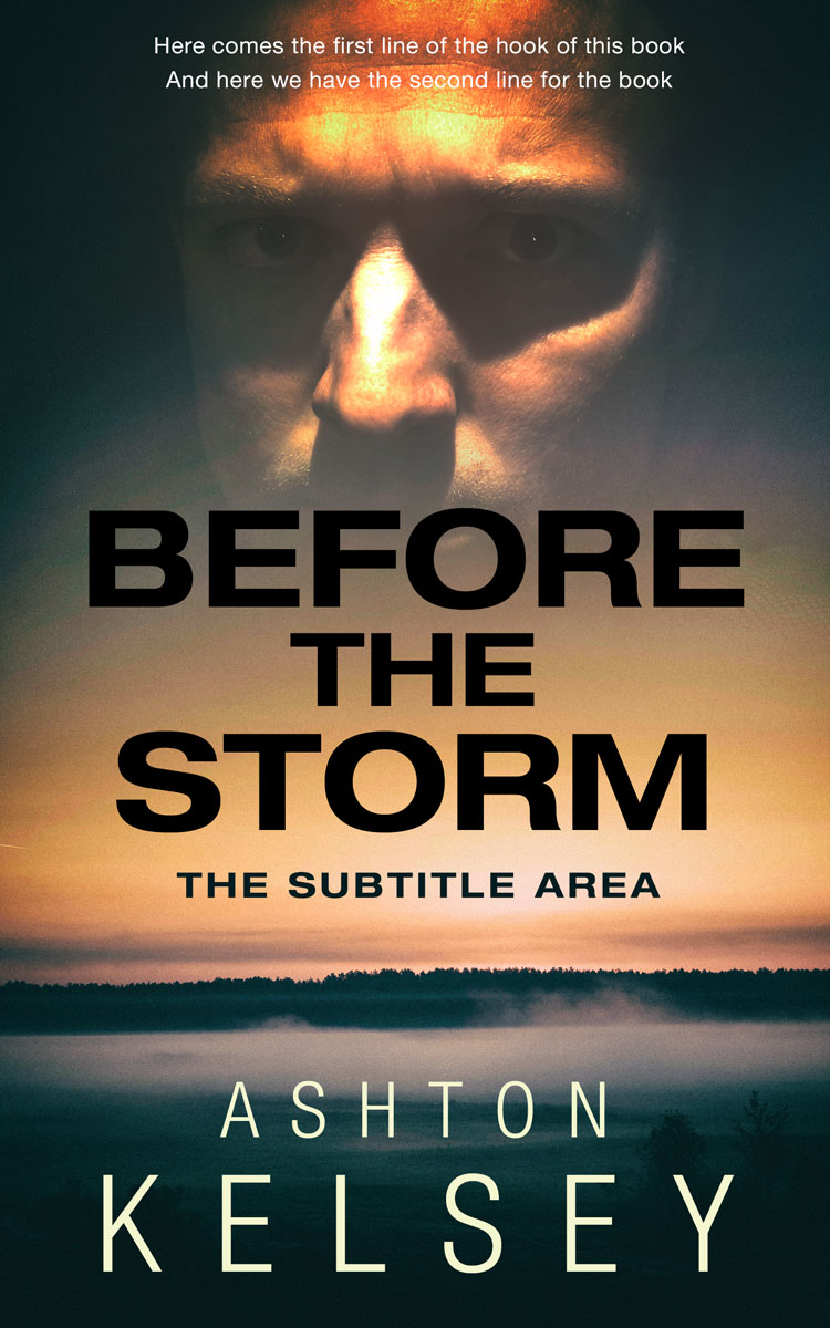 2D view of Premade Mystery & Thriller & Suspense Book Cover - Whiskey