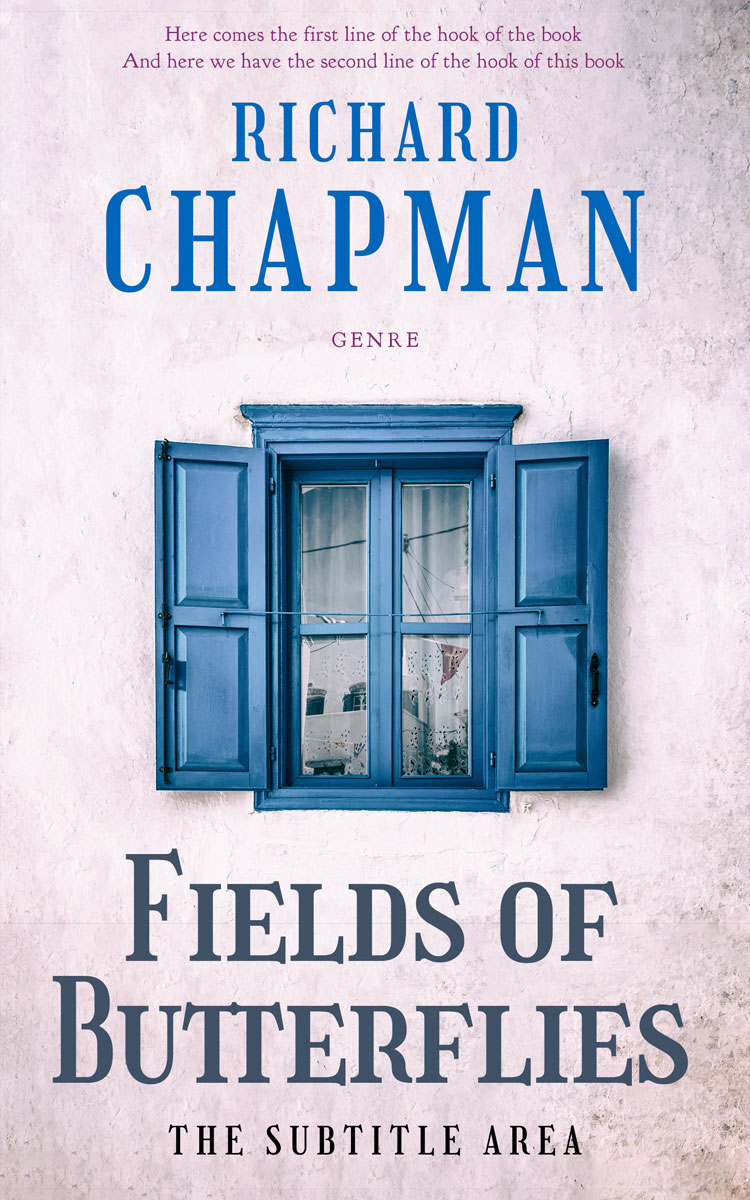 2D view of Premade Literary Fiction Book Cover - Calypso