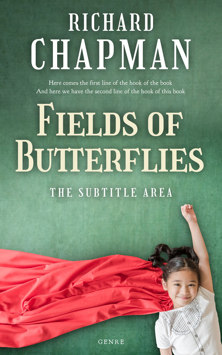 2D view of Premade Education Book Cover - Spring Leaves