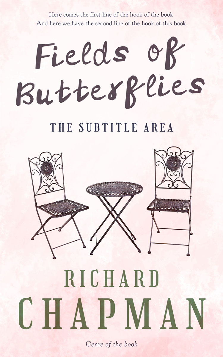 2D view of Premade Chick Lit Book Cover - Fantasy