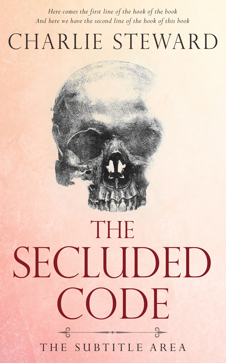 2D view of Premade Apocalyptica Book Cover - Givry