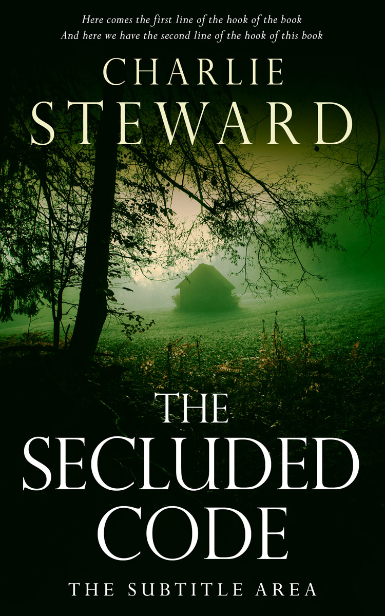 2D view of Premade Horror Book Cover - Midnight Moss