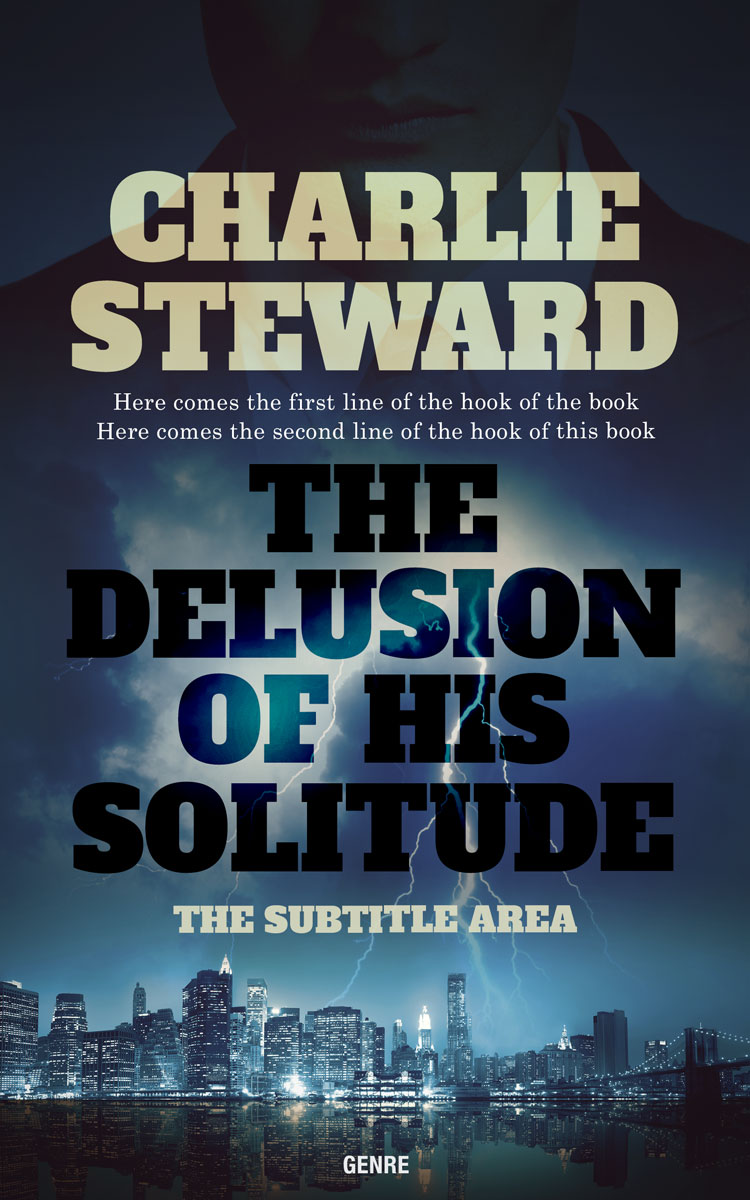 2D view of Premade Mystery & Thriller & Suspense Book Cover - Ebony Clay