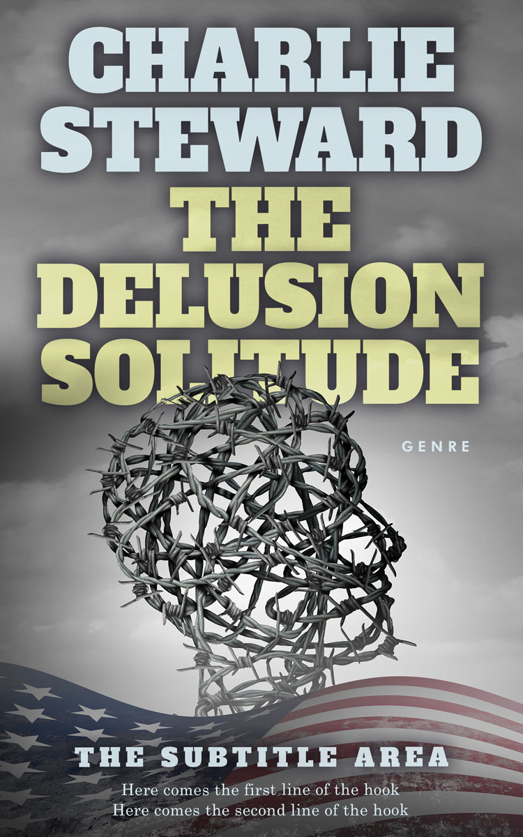 2D view of Premade Politics & Law & Society Book Cover - Fedora