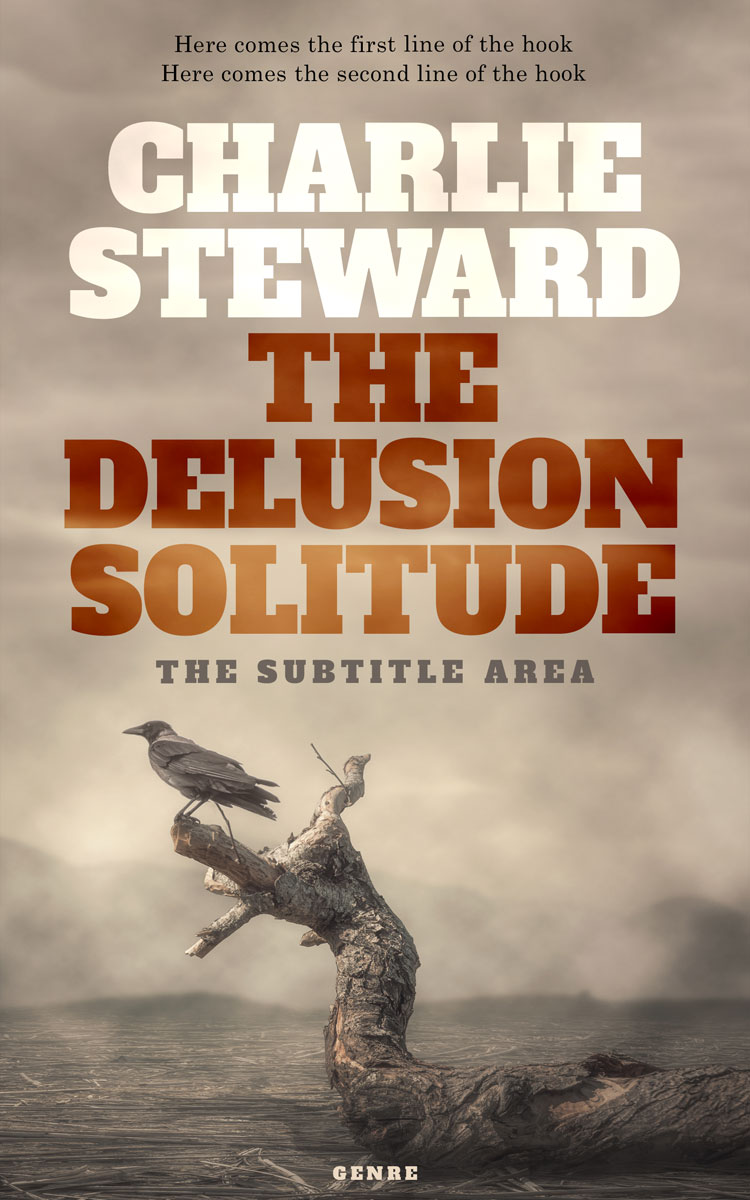 2D view of Premade Mystery & Thriller & Suspense Book Cover - Napa