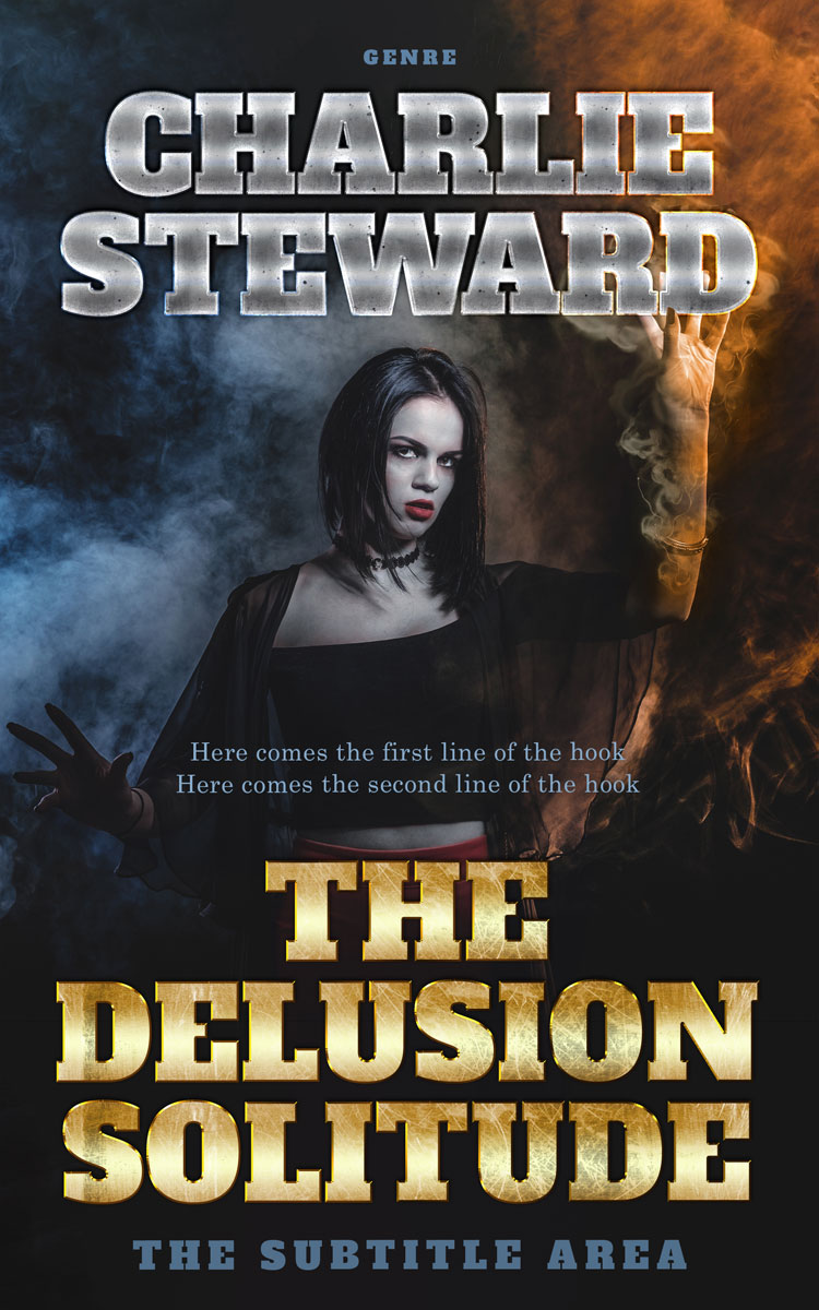 2D view of Premade Fantasy Book Cover - Sorrell Brown