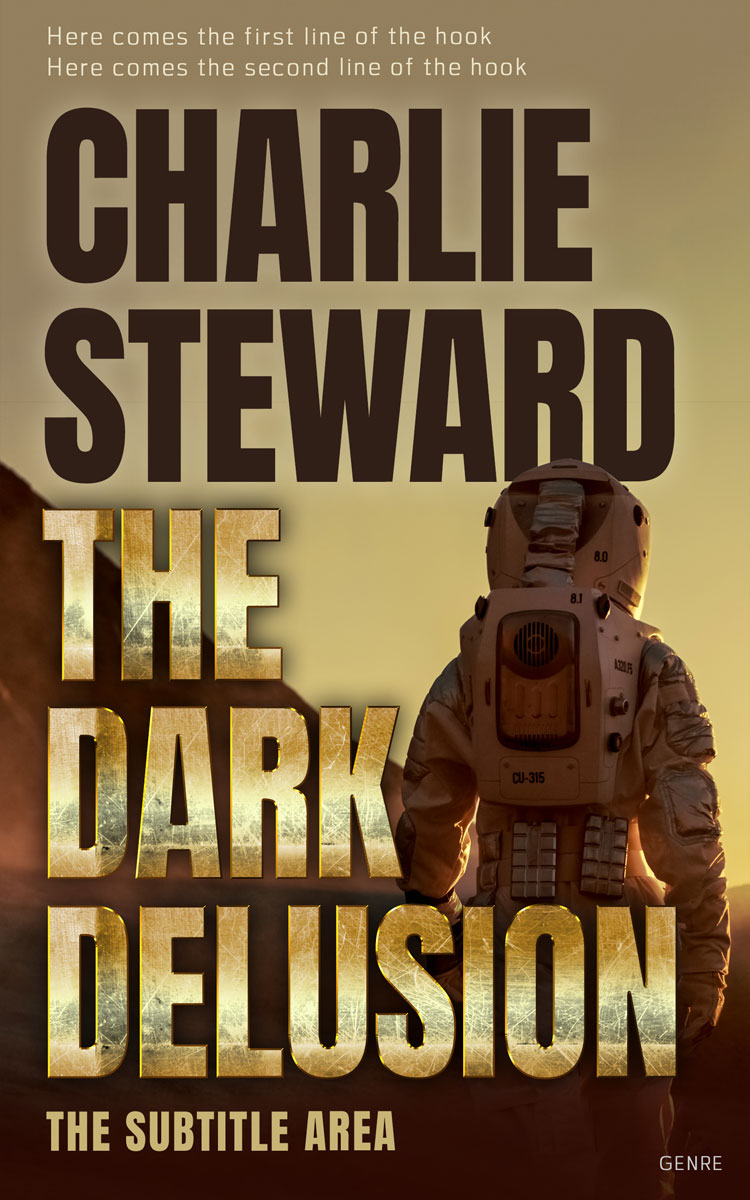 2D view of Premade Science Fiction Book Cover - Sambuca