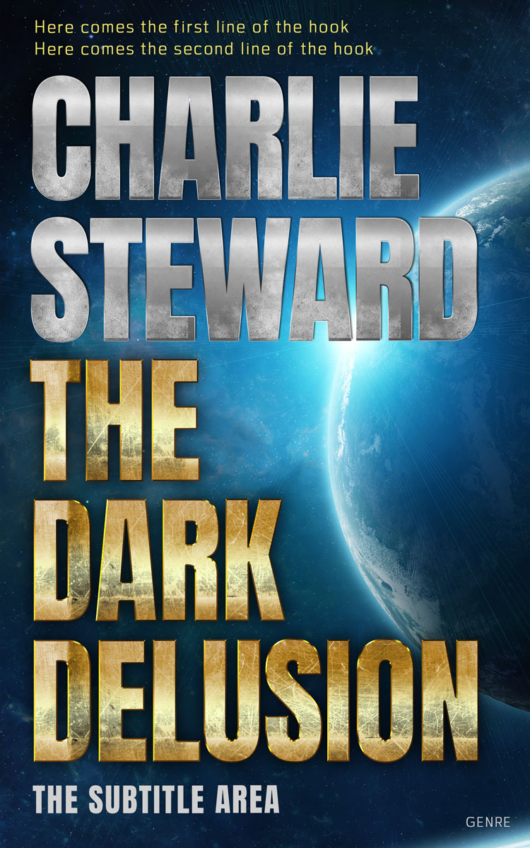 2D view of Premade Apocalyptica Book Cover - Big Stone