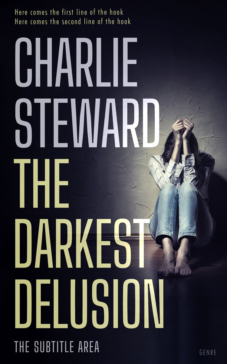 2D view of Premade Health & Mind & Body Book Cover - Ash