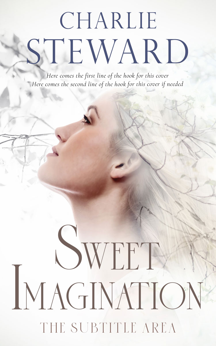 2D view of Premade Surreal Book Cover - Pampas