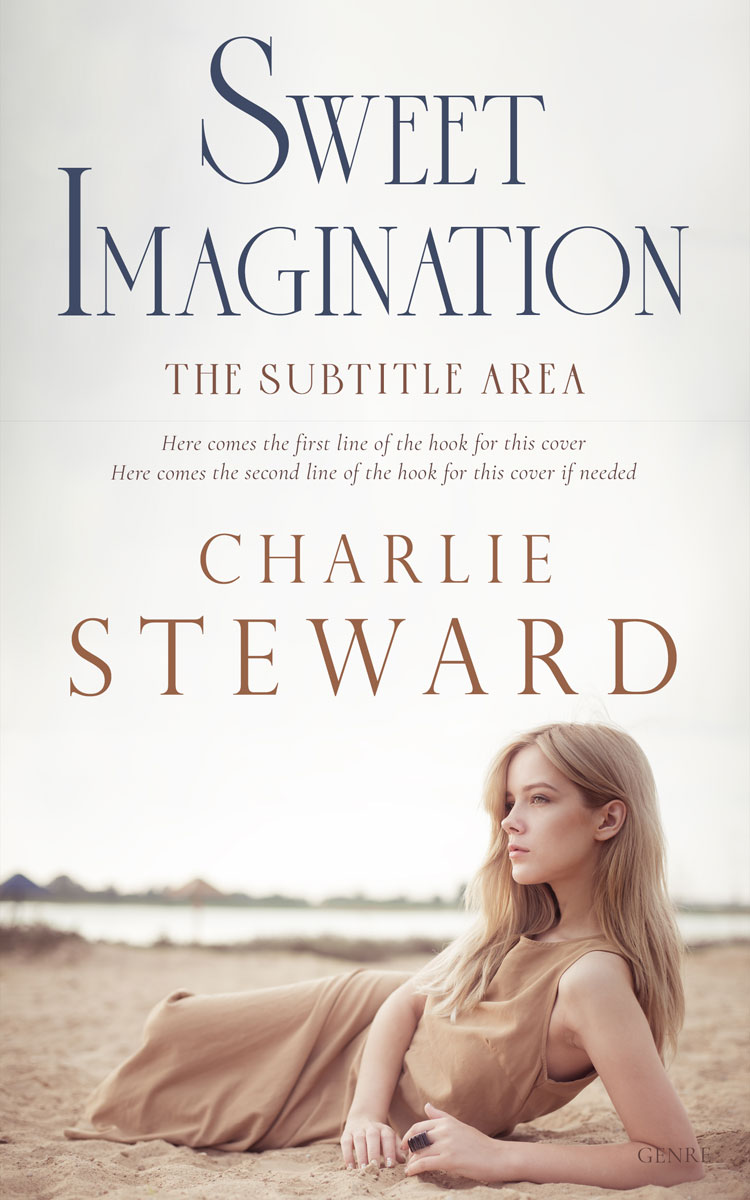 2D view of Premade Romance Book Cover - Cararra