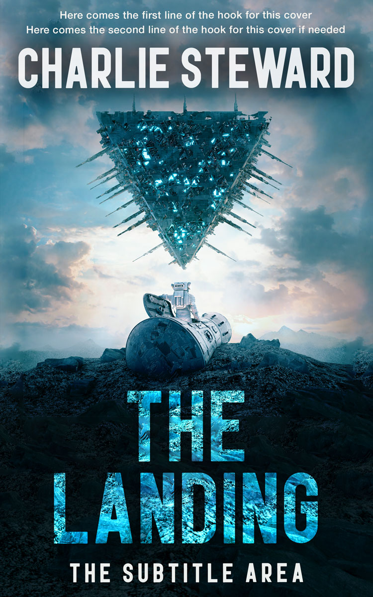 2D view of Premade Science Fiction Book Cover - Firefly