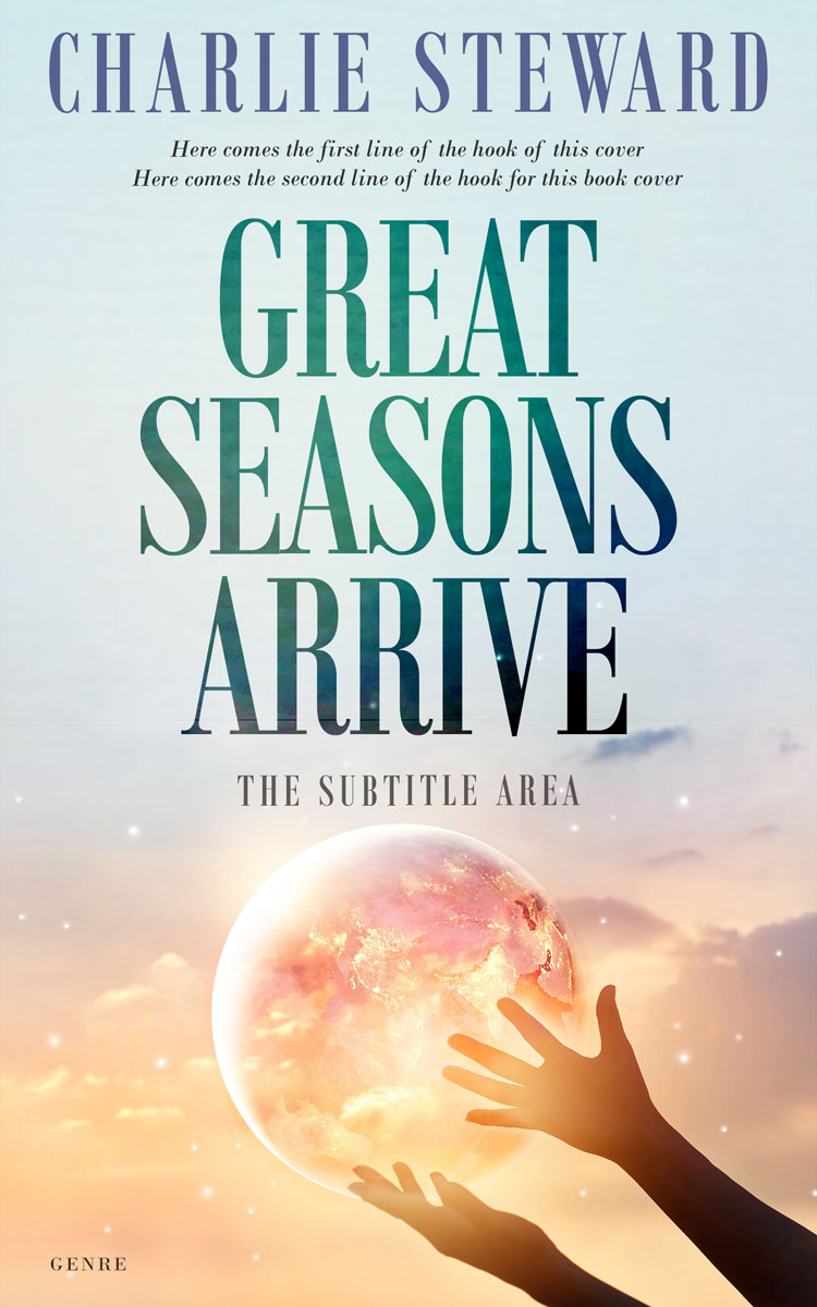 2D view of Premade Environment & Ecology Book Cover - Satin Linen