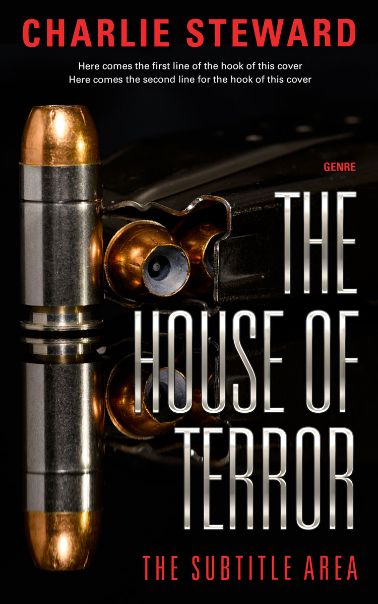 2D view of Premade Mystery & Thriller & Suspense Book Cover - Old Rose