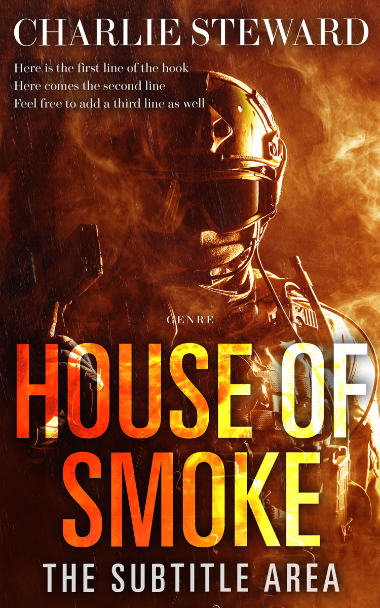 2D view of Premade Mystery & Thriller & Suspense Book Cover - Van Cleef