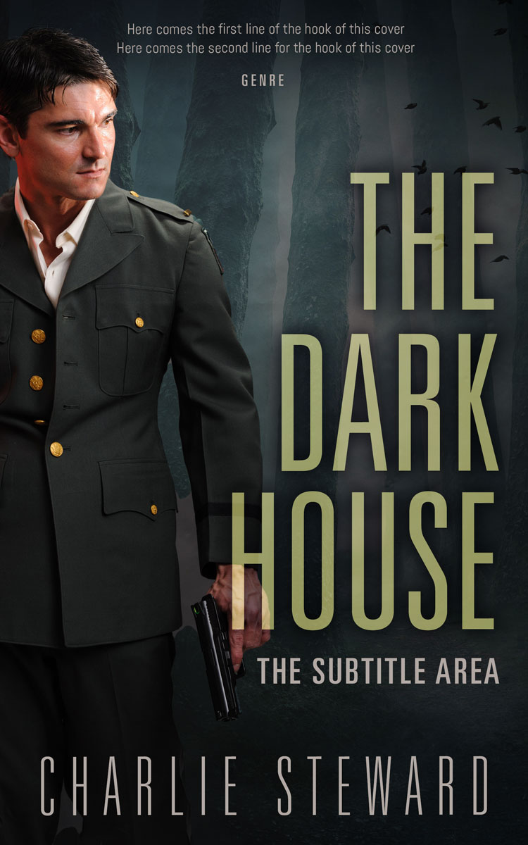 2D view of Premade Mystery & Thriller & Suspense Book Cover - Shark