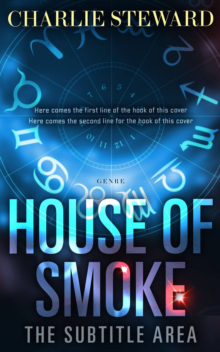 2D view of Premade Paranormal & Urban Book Cover - Firefly