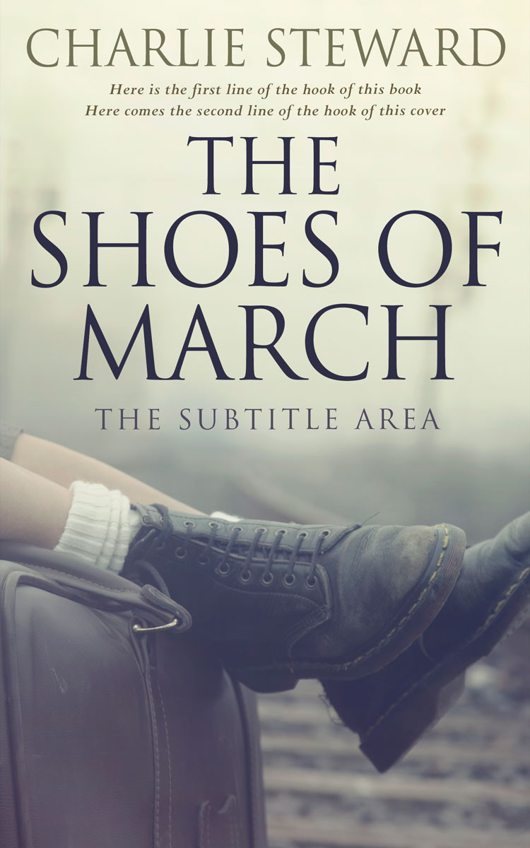 2D view of Premade Historical Book Cover - Moon Mist