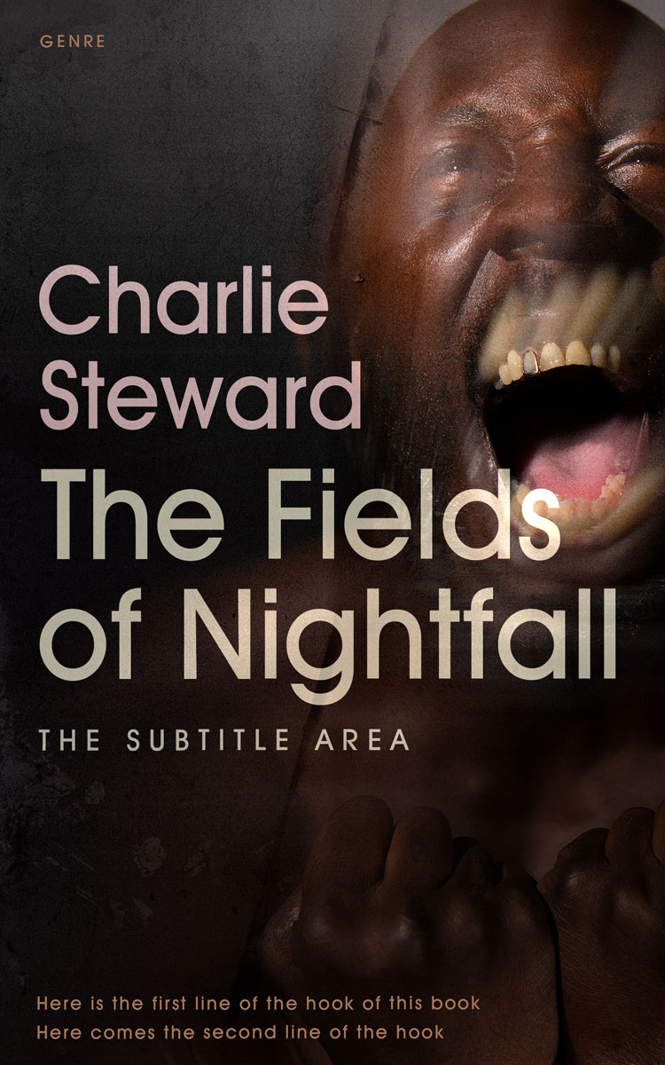 2D view of Premade Horror Book Cover - Gondola