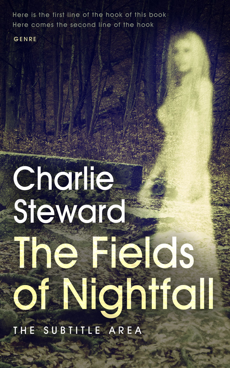 2D view of Charade #21032 - Premade Horror Book Cover