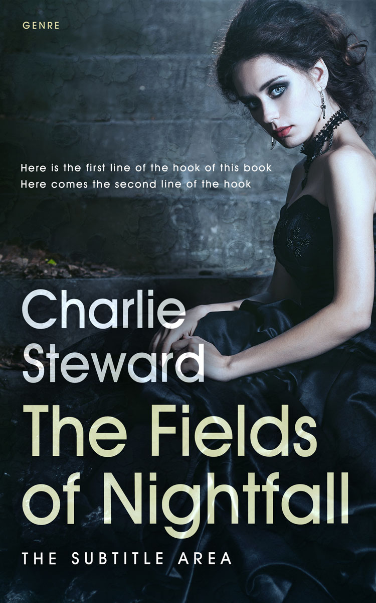 2D view of Premade Horror Book Cover - Mirage