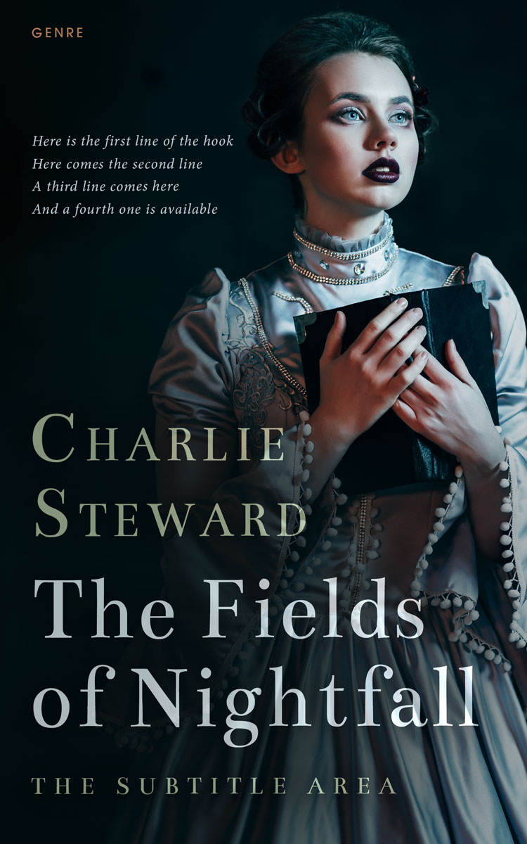 2D view of Premade Historical Book Cover - Bunker