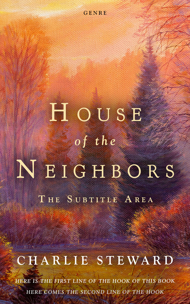 2D view of Premade Apocalyptica Book Cover - Ironstone